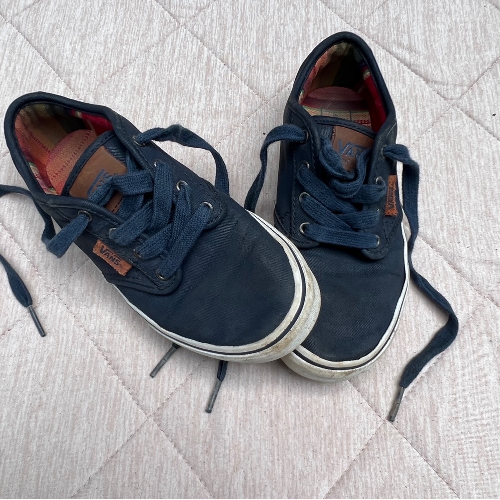 Size 13 Vans lace-up kids shoe